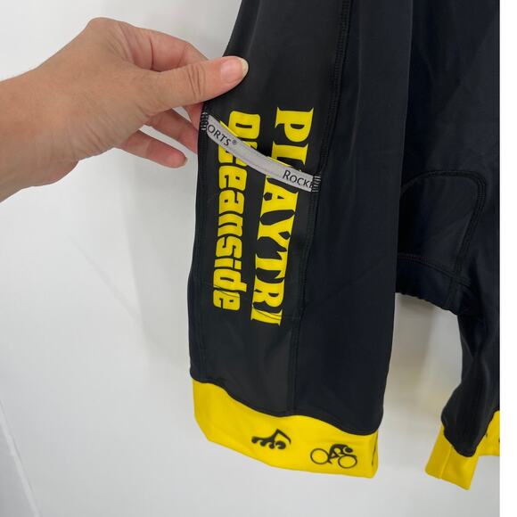 Playtri Rocket Science Triathlon Womens Suit Sz M Cycling Swim Bike Oceanside - Picture 5 of 11